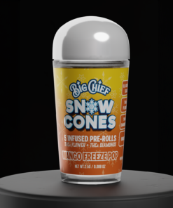 Mango Freeze Pop – Snow Cone 5-Pack Infused Pre-Rolls