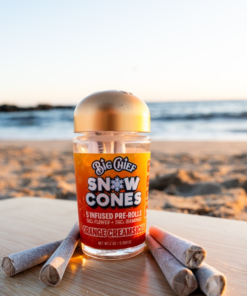 Orange Creamsicle – Snow Cone 5-Pack Infused Pre-Rolls