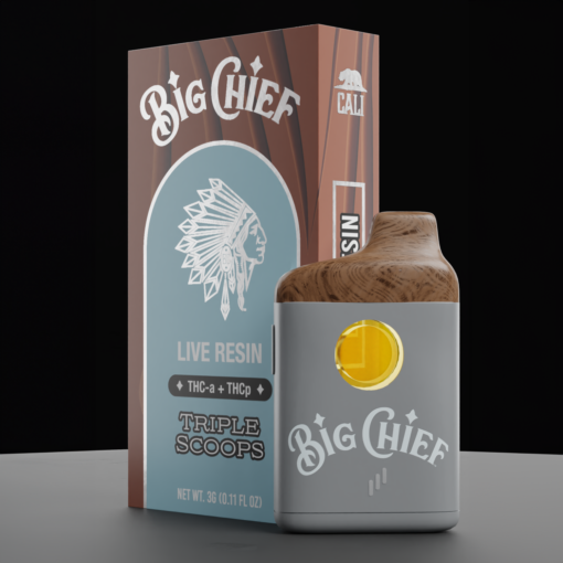 Triple Scoops – THCA + THCP 3g Vape